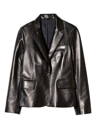 Nili Lotan Pascale leather jacket - Black