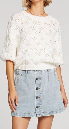 Saltwater Luxe Frank Sweater In Natural