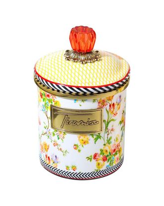 Tiramisu Floral Garden Small Decorative Kitchen Canister