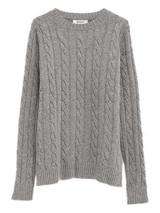 Gimaguas Braid sweater - women - Wool/Viscose/Recycled Polyester/Cashmere - S - Grey