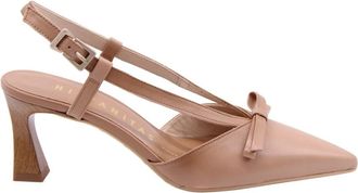 Hispanitas Trund Pump - Dames - Pumps - Bruin - 37 EU - Schoenen