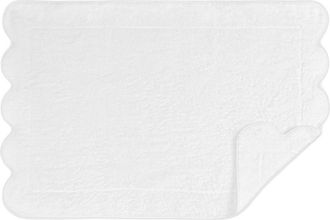 Matouk Cairo Scallop Tub Mat in White at Nordstrom, Size Bath Mat