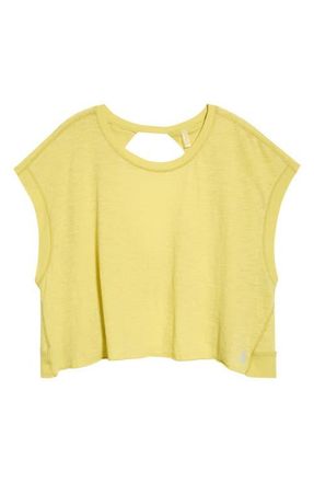 Free People FP Movement My Tee Time Open Back T-Shirt in Honeydew at Nordstrom, Size X-Large