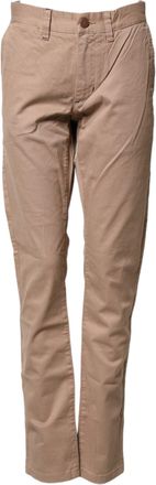 Sun 68 Cotton Mid Waist Straight Men Chino Trouser Mens Pants