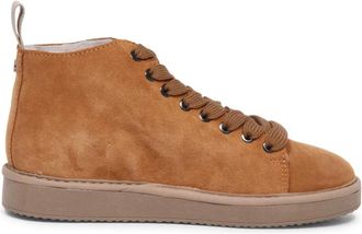Panchic Shearling Lining Enkelboot - Dames - Sneakers - Bruin - 37 EU - Su&egrave;de - Schoenen