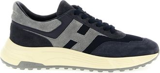 Hogan Blue Color Block Hyperlight Sneakers
