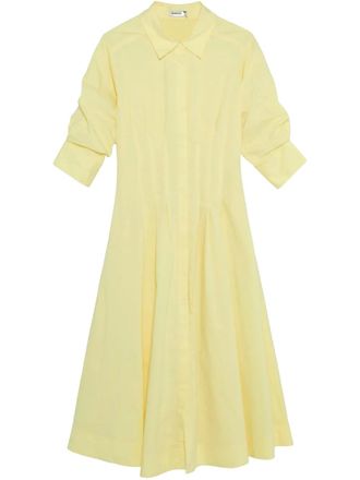 SIMKHAI Katoenen midi-jurk - Beige