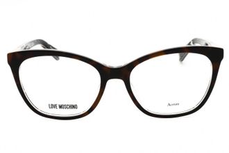 Love Moschino MOL563 Cat Eye Tortoiseshell Eyeglasses - Tortoiseshell