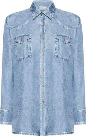 Pierre-Louis Mascia Pierre Louis Mascia Womens Silk Shirt