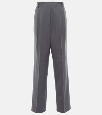 Frankie Shop Bea high-rise straight pants