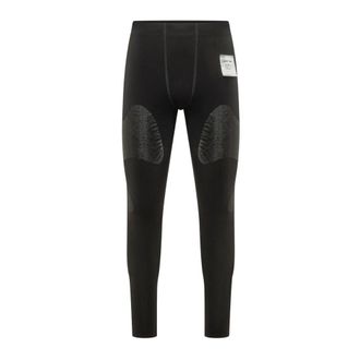 SATISFY Broek - Heren - Trainingsleggings - Zwart - M - Leer - Fitness