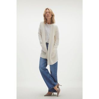 Naked Cashmere Tory Cashmere Cardigan in Ecru at Nordstrom, Size X-Small