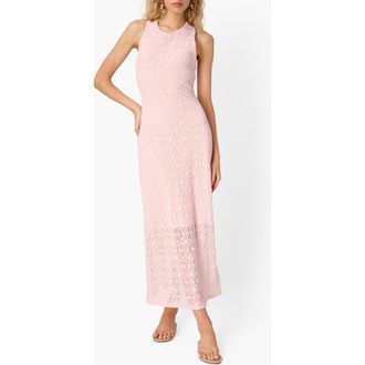 Cami NYC Annison Lace Midi Dress in Dogwood at Nordstrom, Size X-Small
