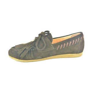 Babouche Lifestyle Babouche - Daim Laarzenchoen N+frangels - Dames - Schoenen - Bruin - Maat: 41 EU