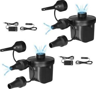OEM Bomba De Aire El&eacute;ctrica Para Piscinas. Inflador/desinflador Port&aacute;til Para Colchones. Inflador Para Colchones, Flotadores Y Sellos De Vac&iacute;o, Con 3 Boqu