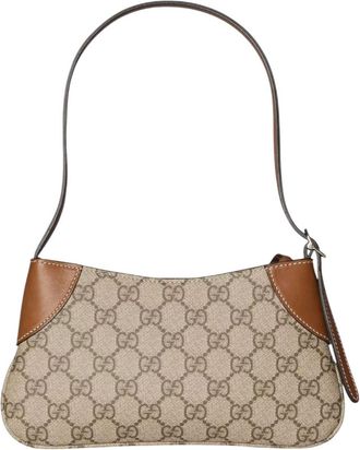 Gucci (WMNS) Gucci GG Emblem Super Mini Shoulder Bag Monogram Canvas 820696-FAD6L-9758
