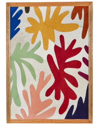 Tozai Home Twos Company Vibrant Color Splatter Wall Art