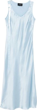 Simone Rocha Scoop-Neck Slip Dress - Womens - Silk