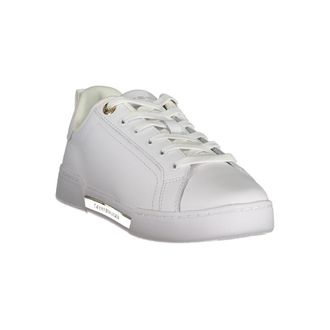 Tommy Hilfiger Leather Logo Sneaker - White