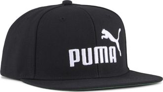 Puma Cappellino a tesa piatta con logo Essentials N.1, Accessori, Nero, OSFA