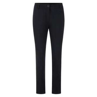 Marc Cain Silea Slim Fit Broeken - Dames - Broeken - Blauw - Maat: L Katoen