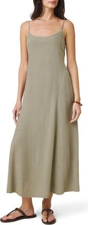 Splendid Coastal Maxi Dress in Eucalyptus Green at Nordstrom, Size X-Large