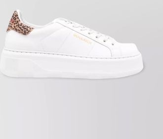 Woolrich chunky court leather sneakers