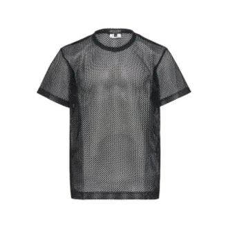 Comme Des Gar&ccedil;ons Crew-Neck T-Shirt - male - Comme des Gar&ccedil;ons - T-Shirts - Black - L - Tops