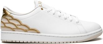 Nike Jordan Air Jordan 1 Centre Court White/Metallic Gold/Light Ore sneakers - unisex - Leather - 10.5