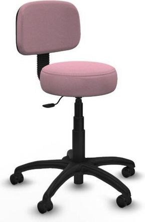 Piqueras y Crespo Piqueras Y Crespo - Silla Llanos giratorio bali rosa base poliamida 600 ruedas engomadas 50