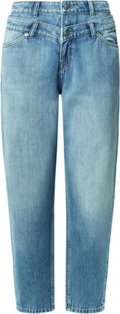 Pepe Jeans London Tapered Denim Jeans Trendy Look - Dames - Slim Fit Jeans - Blauw - W30 - Denim - Jeans
