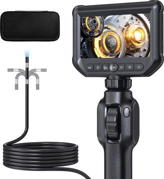 OEM Endoscopio Industrial Para Inspecci&oacute;n De Tuber&iacute;as - Endoscopio Qimic 1080p Ips De 4,3 Con 8 Led, Resistente Al Agua Ip67, C&aacute;mara Endosc&oacute;pica, Boroscop