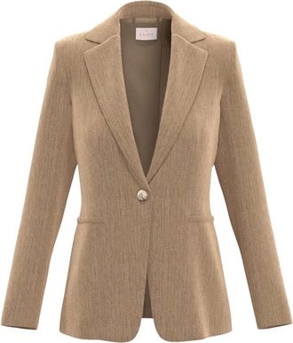 Marella Blazer Emmcasa - Jackets - Mujer - Beige - 2XS