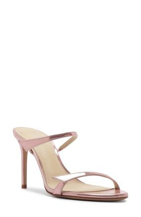 Alexandre Birman Tita Metallic Sandal in Pink at Nordstrom, Size 11.5