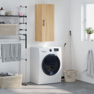 vidaXL Armario De Pared Roble Sonoma 34,5x34x90 Cm Vidaxl