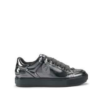 Kurt Geiger Mens Leather Southbank Tag Sneaker Sneakers - Grey - Size UK 7