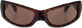 Balenciaga Raven Cat Zonnebril - Dames - Zonnebrillen - Bruin - ONE Size - Accessoires