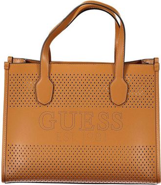 Guess Marrone Poliuretano Female Womens Handbag