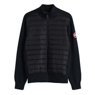 Canada Goose HyBridge Knit Jacket - Heren - Jassen - Blauw - Maat: L Wol