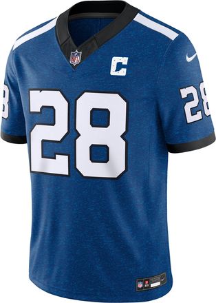 Nike Jonathan Taylor Indianapolis Colts Nike Mens Dri-FIT NFL Limited Jersey in Blue | 37NM03J798F-5SL