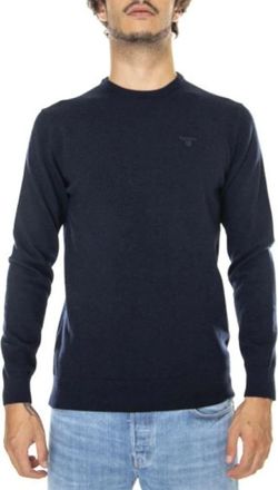 Barbour Rondgebreide trui - Heren - Ronde hals truien - Blauw - S - Truien & Vesten