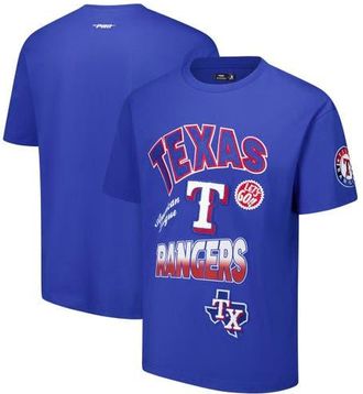 Pro Standard Mens Pro Standard Royal Texas Rangers Turn It Up Dropped Shoulder T-Shirt at Nordstrom, Size Xxx-Large
