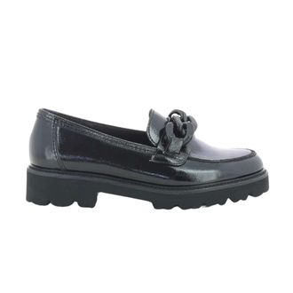 Gabor Schoenen, Dames, Zwart, 38 EU, Leer, Zwarte Loafers