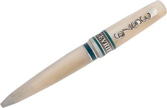 Gevril Group Beige Rollerball Pen in Silver