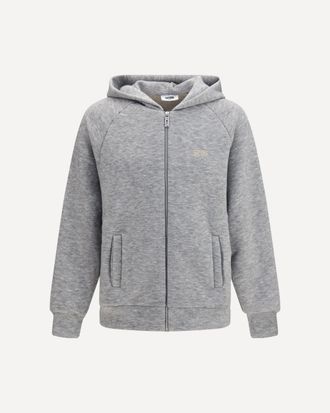 GCDS Hooded Sweatshirt with back logo Male XL