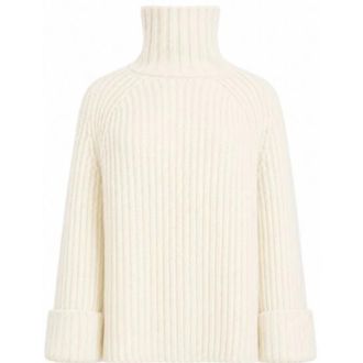 Malo Dames, Truien, Beige, Maat: M