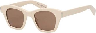 Saint Laurent SL 592 Zonnebril - unisex - Accessoires - Beige - Maat: 47 MM