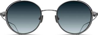 Matsuda M3152 Ronde Zonnebril - unisex - Zonnebrillen - Blauw - 48 MM - Accessoires