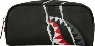 Sprayground Sprayground - Center Rip Revealing Gray Check Pouch - Heren - Sport - Zwart - Maat: ONE Size