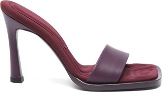 The Attico Mules 100mm - Viola